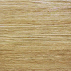 Meuble TV en bois naturel / blanc / rotin marron pour téléviseurs jusqu'à 75 pouces