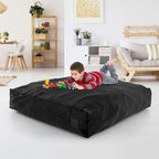 Tapis de chute sensoriel rempli de mousse bleu/noir pour adultes et enfants