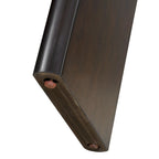Console avec étagère – Expresso / Bleu / Gris lavé / Noir / Blanc, MDF minimaliste moderne et placage en caoutchouc, un utilisateur