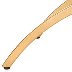 Banc Arc Moderne Glamour Bleu Marine / Beige / Crème pour 1 personne