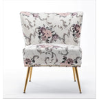Friant 25W Microfiber Upholstered Slipper Chair