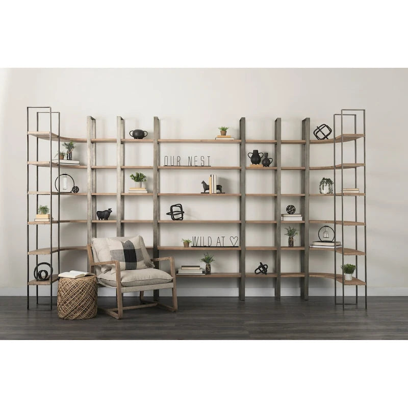 Pouf cylindrique en laine tissée à la main beige / gris / marron pour 1 personne