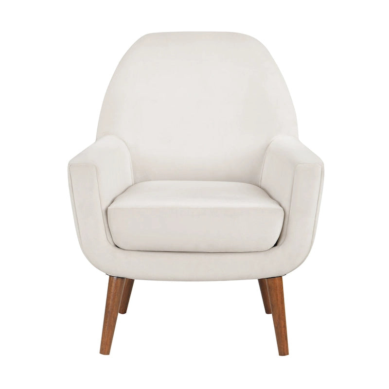 Fauteuil en U Mid-Century en velours vert/avoine marine/orange pour 1 personne