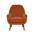 Fauteuil en U Mid-Century en velours vert/avoine marine/orange pour 1 personne