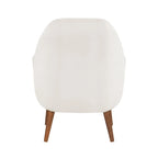Fauteuil en U Mid-Century en velours vert/avoine marine/orange pour 1 personne