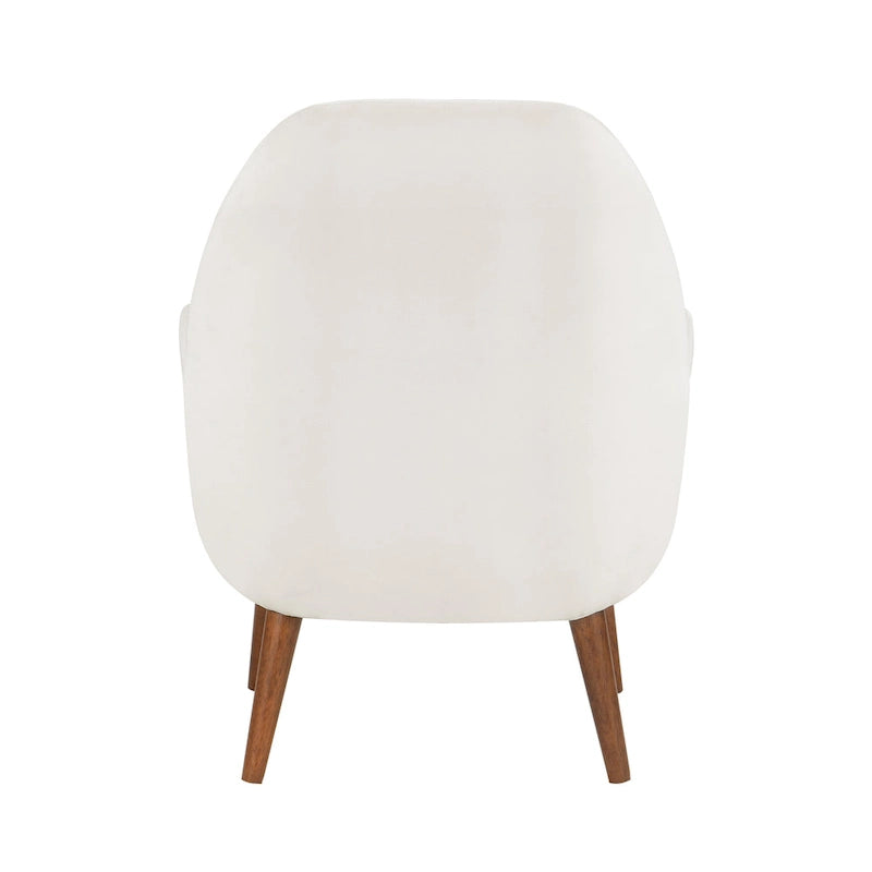 Fauteuil en U Mid-Century en velours vert/avoine marine/orange pour 1 personne