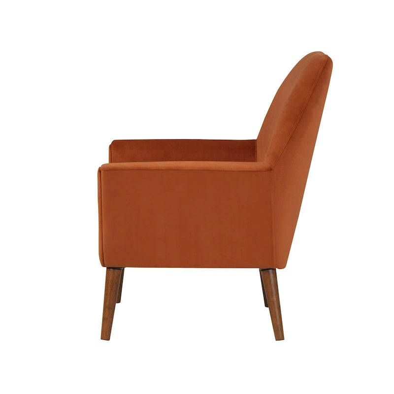 Fauteuil en U Mid-Century en velours vert/avoine marine/orange pour 1 personne