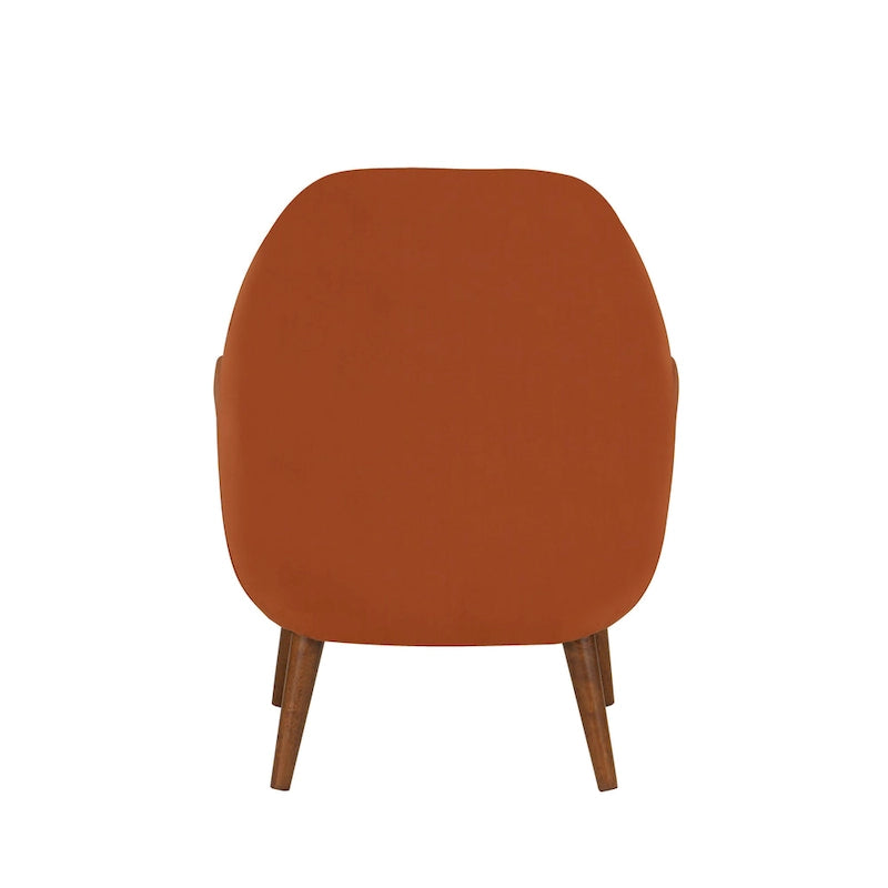 Fauteuil en U Mid-Century en velours vert/avoine marine/orange pour 1 personne
