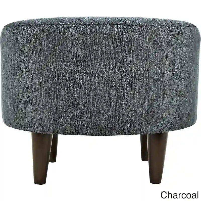 Fauteuil d'appoint rembourré en lin blanc/jaune avec cadre en bois d'hévéa pour 1 (Lot de 2)