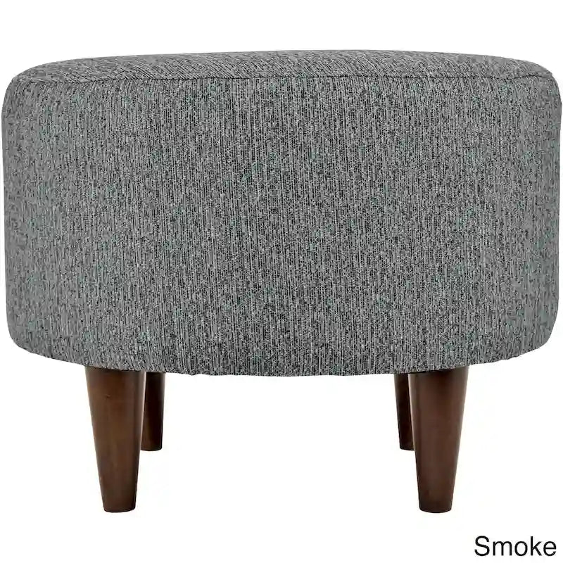 Fauteuil d'appoint rembourré en lin blanc/jaune avec cadre en bois d'hévéa pour 1 (Lot de 2)