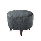 Fauteuil d'appoint rembourré en lin blanc/jaune avec cadre en bois d'hévéa pour 1 (Lot de 2)