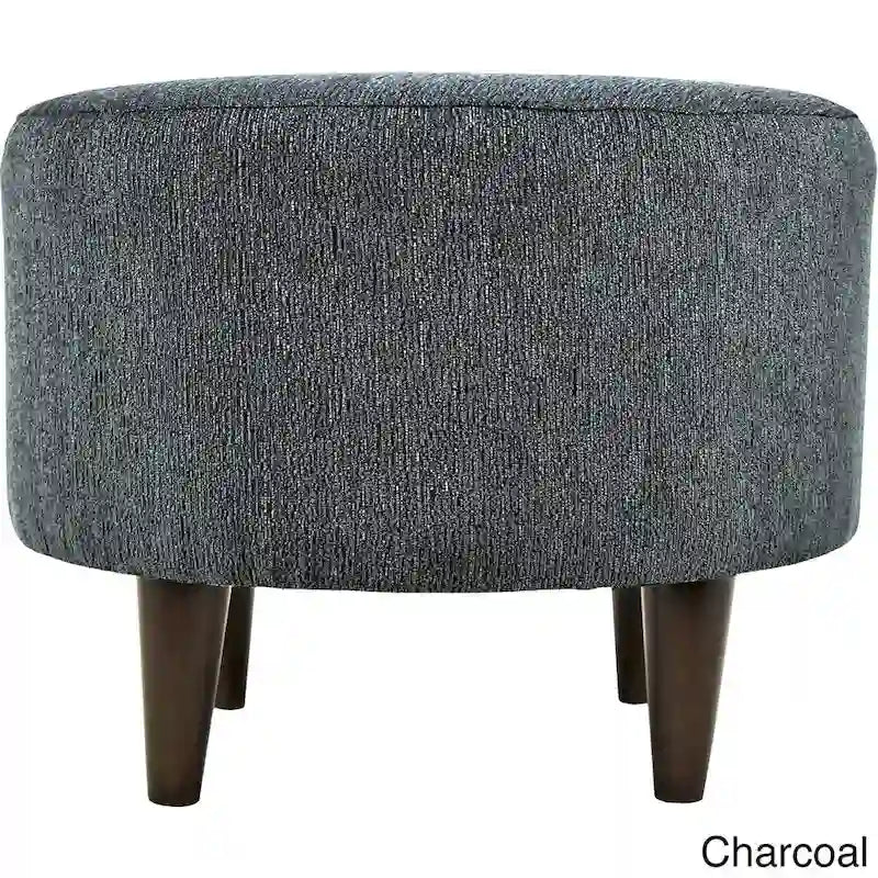 Fauteuil d'appoint rembourré en lin blanc/jaune avec cadre en bois d'hévéa pour 1 (Lot de 2)