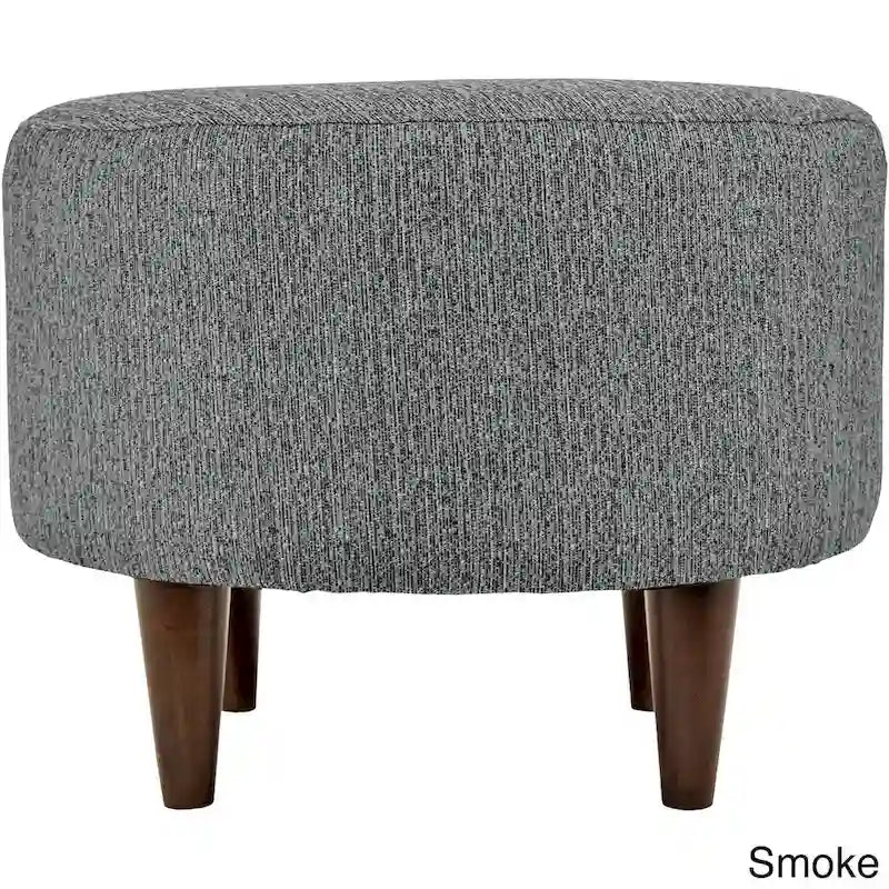 Fauteuil d'appoint rembourré en lin blanc/jaune avec cadre en bois d'hévéa pour 1 (Lot de 2)