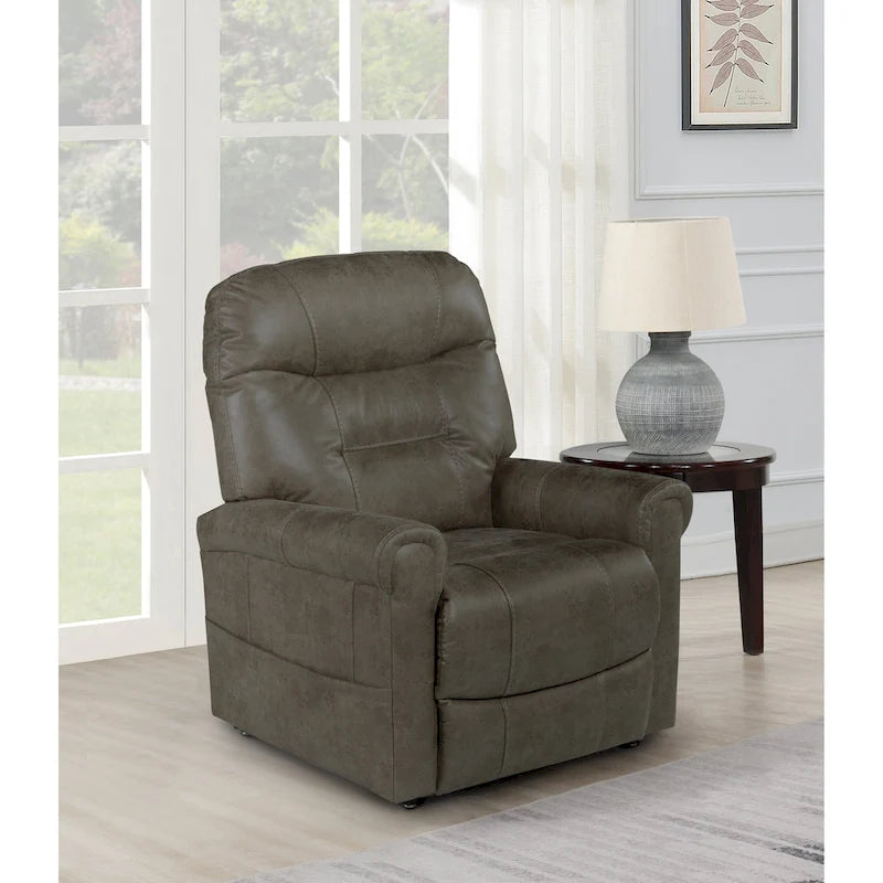 Fauteuil inclinable électrique avec fonction de levage, chauffage et massage