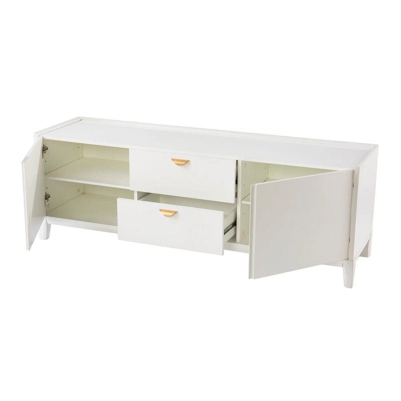 Banc individuel en bois d'acajou et jonc de mer brun noyer