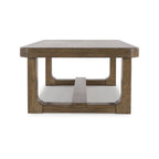 Table basse – Marron clair, placage de noyer et bois dur, 1-2 utilisateurs
