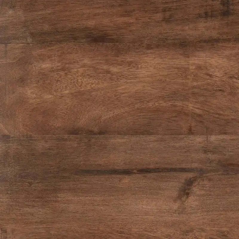 Table d'appoint à 1 tiroir – Marron, bois de manguier massif, utilisateur unique