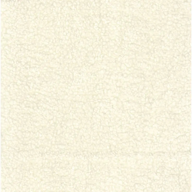 Fauteuil d'appoint Sherpa avec pieds en bois – Crème, tissu Sherpa doux et moderne, une place