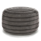 WYNDENHALL Anna Pouf Rond Bohème en Velours
