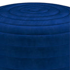 WYNDENHALL Anna Pouf Rond Bohème en Velours
