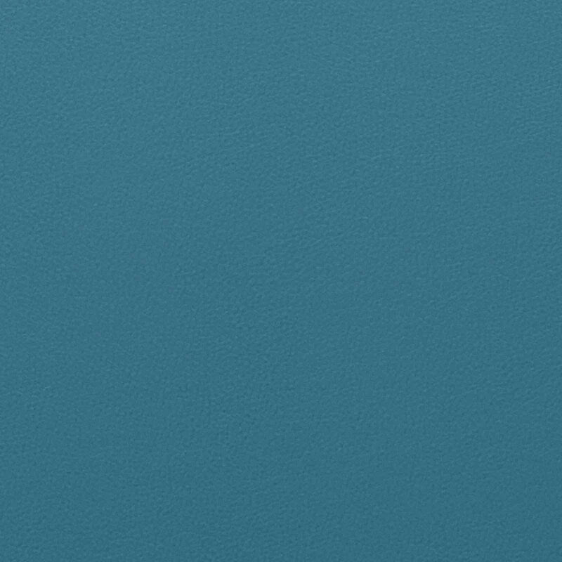 Pouf carré en vinyle – bleu paon/bleu marine/noir/vert émeraude/gris, rembourrage moderne en peluche, 1 à 2 utilisateurs