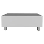 Table basse relevable avec rangement – Chêne blanc / Marron / Noir / Blanc / Noyer foncé / Expresso, bois moderne, 1 à 2 utilisateurs