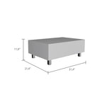 Table basse relevable avec rangement – Chêne blanc / Marron / Noir / Blanc / Noyer foncé / Expresso, bois moderne, 1 à 2 utilisateurs