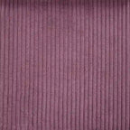 Grand pouf rond en velours côtelé – violet / gris clair / turquoise, rembourrage moderne en polyester et billes de polystyrène, pour une personne