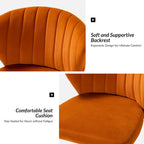 Fauteuil de bureau sans accoudoirs en velours multicolore avec dossier capitonné et base en métal doré