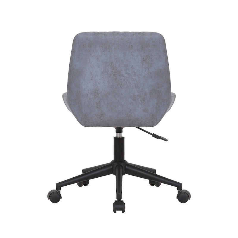 Drehbarer Büro- und Computerstuhl mit Mikrofaserbezug