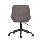 Drehbarer Büro- und Computerstuhl mit Mikrofaserbezug