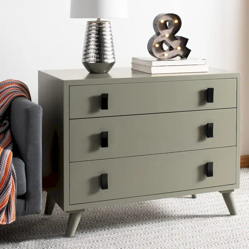 Commode de rangement à 3 tiroirs pour chambre.