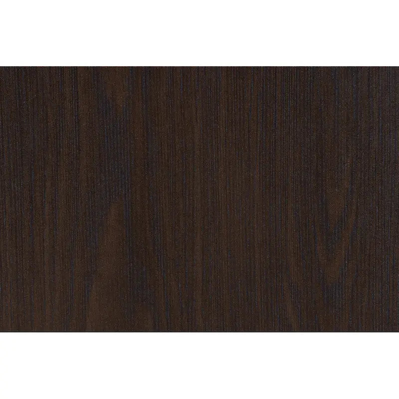 Classeur latéral à 2 tiroirs verrouillables en grain de bois expresso / naturel / blanc / noir pour 1