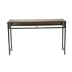 Console – Bronze, métal patiné industriel, utilisateur unique