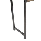 Console – Bronze, métal patiné industriel, utilisateur unique