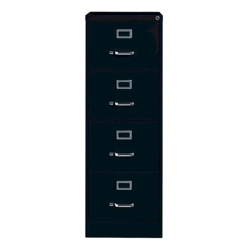 Classeur vertical en acier à 4 tiroirs format légal – Beige/Noir/Gris pour 1