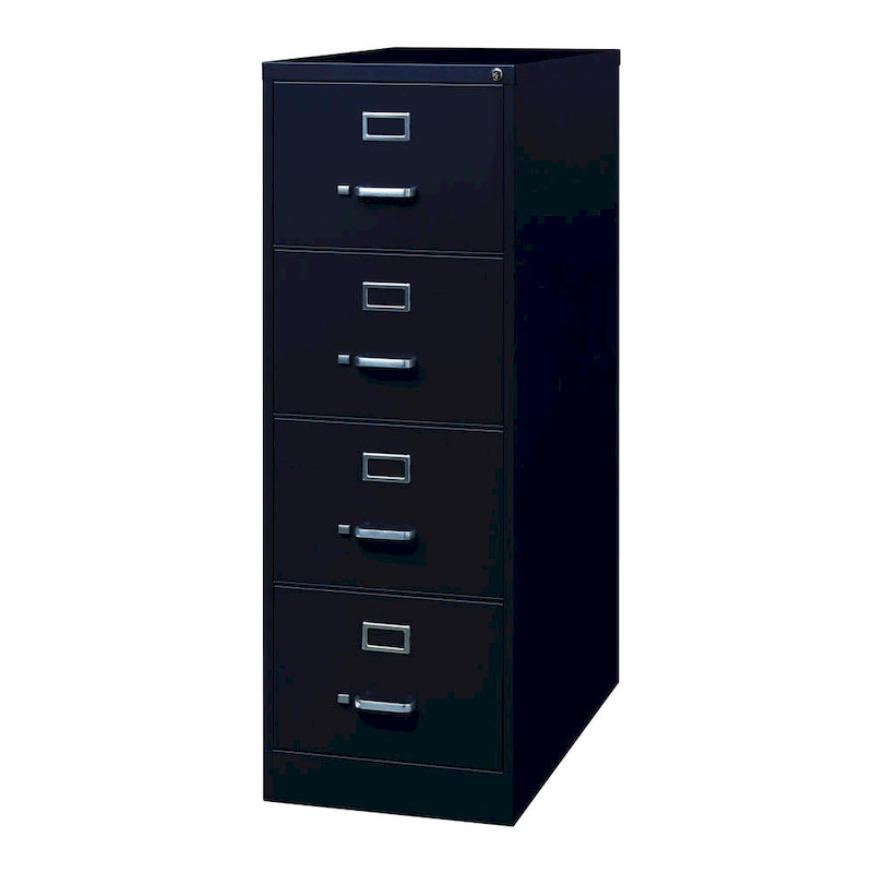 Classeur vertical en acier à 4 tiroirs format légal – Beige/Noir/Gris pour 1