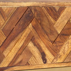 Meuble TV 55.1x11.8x17.7 en bois massif de sheesham