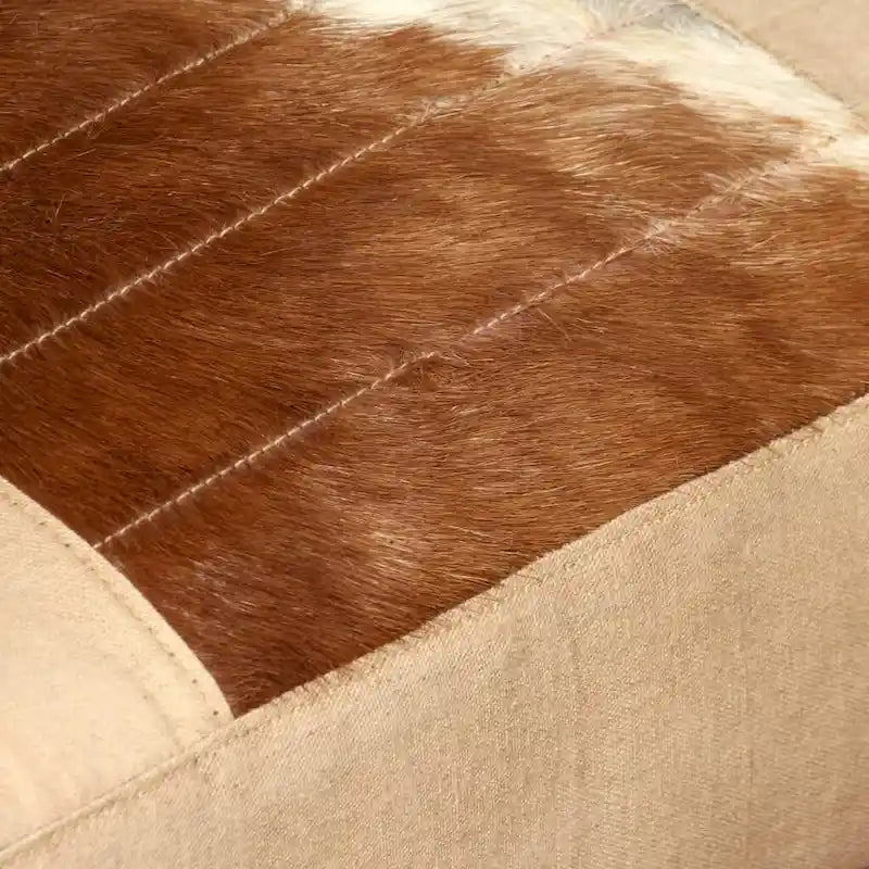 Fauteuil industriel en cuir véritable marron avec cadre en acier pour 1 personne