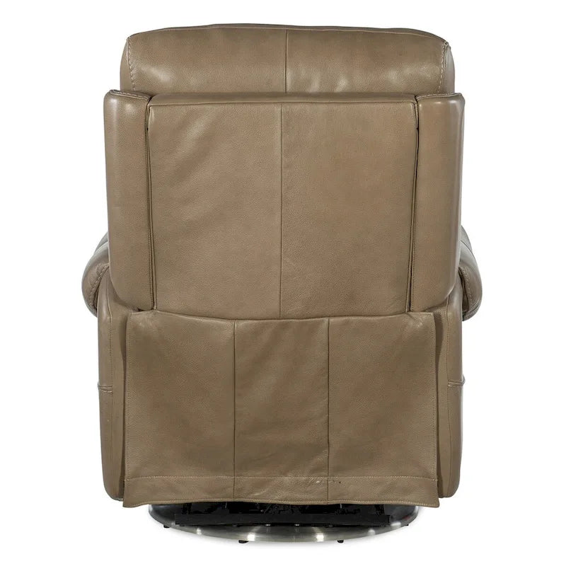 Fauteuil inclinable électrique zéro gravité en cuir Sterling pour 1 personne