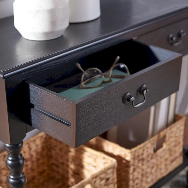 Console à 2 tiroirs - 35.5 W x 13 L x 29.5 H - 35.5 W x 13 L x 29.5 H - 36Wx13Dx30H