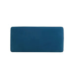 Banc ottoman en velours multicolore moderne du milieu du siècle pour 1 personne