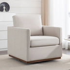 Mid Century Modern Swivel Accent Chair Armchair for Living Room