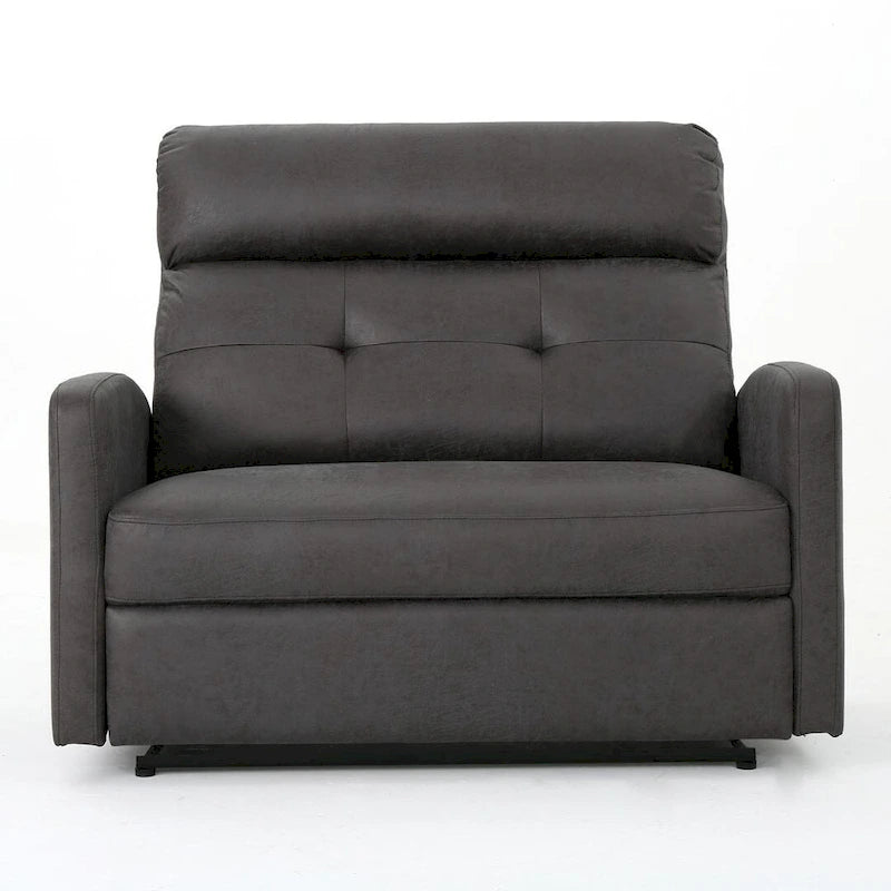 Meuble TV cheminée électrique pour téléviseurs jusqu'à 55 po chêne français gris/blanc/americano