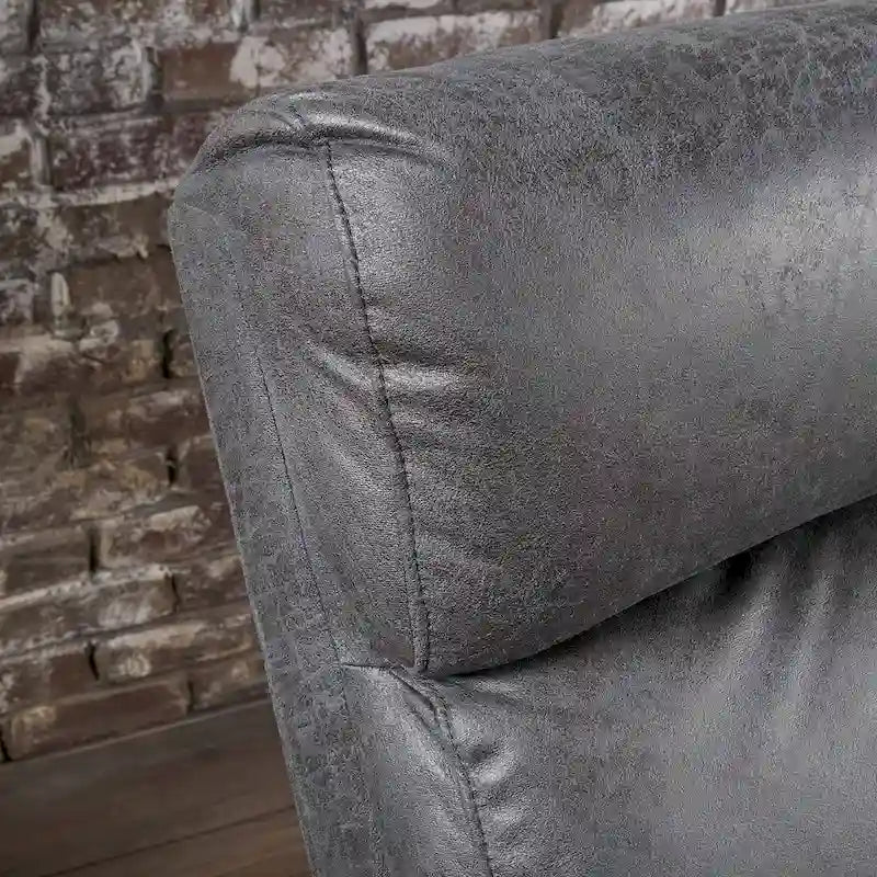 Meuble TV cheminée électrique pour téléviseurs jusqu'à 55 po chêne français gris/blanc/americano