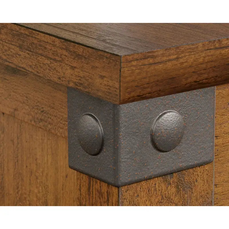 Table basse relevable – Chêne café / Chêne linteau / Cerisier Washington, Bois avec rangement caché, 1-2 utilisateurs