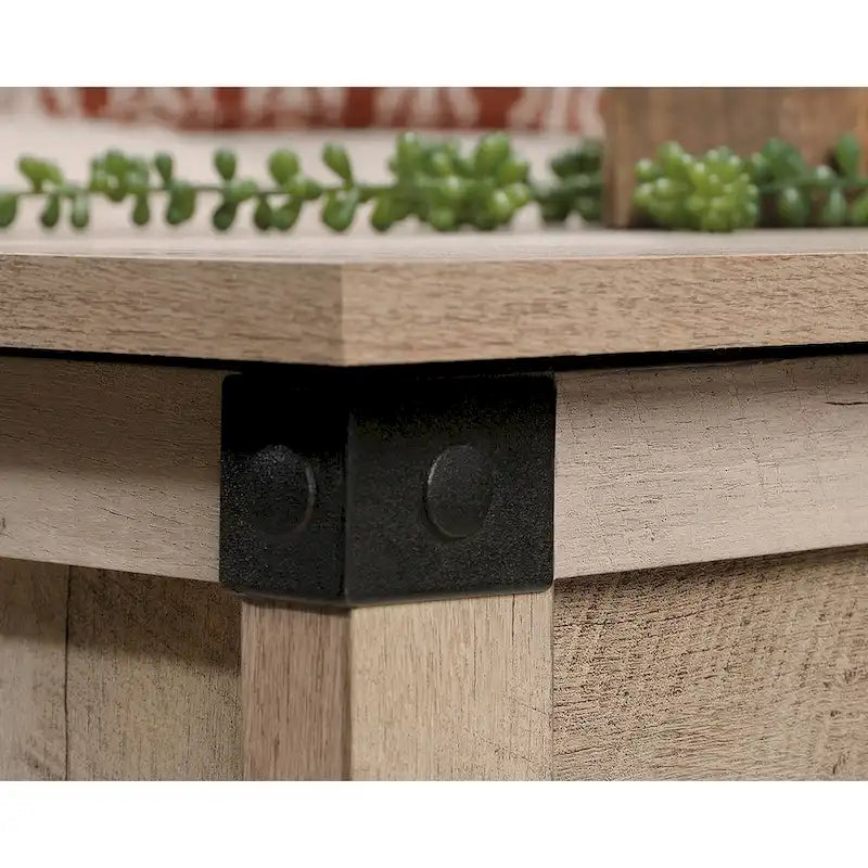 Table basse relevable – Chêne café / Chêne linteau / Cerisier Washington, Bois avec rangement caché, 1-2 utilisateurs