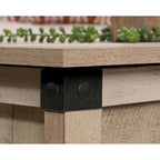 Table basse relevable – Chêne café / Chêne linteau / Cerisier Washington, Bois avec rangement caché, 1-2 utilisateurs