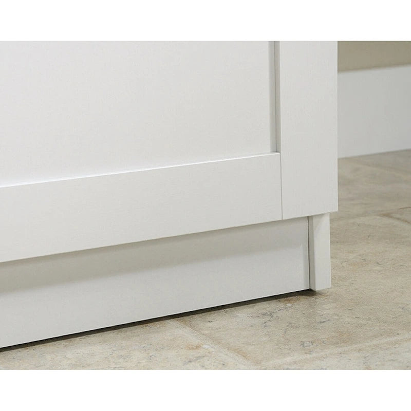 Armoire de rangement avec tringle et tiroirs en chêne blanc / chêne des Highlands / sycomore argenté pour 1 personne