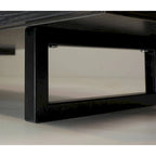 55-Inch-TV-Ständer aus Stahl mit 2 Schubladen und 4 Ablagen